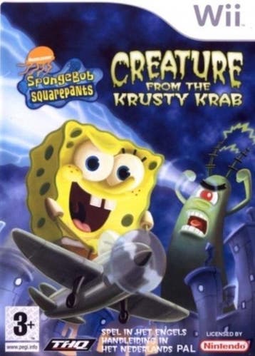 Spongebob Squarepants Creatuur van de Krokante Krab, Ophalen of Verzenden, Zo goed als nieuw