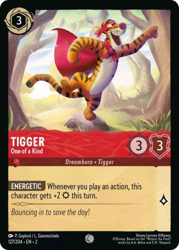 [127/204][S2] - TIGGER - One of a Kind ENG FOIL [M/NM], Verzenden, Nieuw