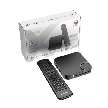 Xsarius Pure 4+ Plus Android IPTV Box – Bluetooth Voice Remo, Ophalen of Verzenden, Nieuw, USB 2