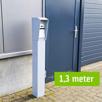 AlarmsysteemExpert.nl Intercomzuil 130cm, 15x15cm, Ophalen of Verzenden, Nieuw