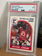 1989 NBA Hoops Michael Jordan #21 All-Star - PSA 9 - 1, Verzamelen, Nieuw
