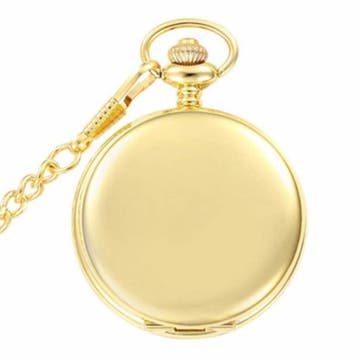Fako - Zakhorloge - XXL - Classic - Ø 47mm - Goudkleurig, Verzenden, Nieuw