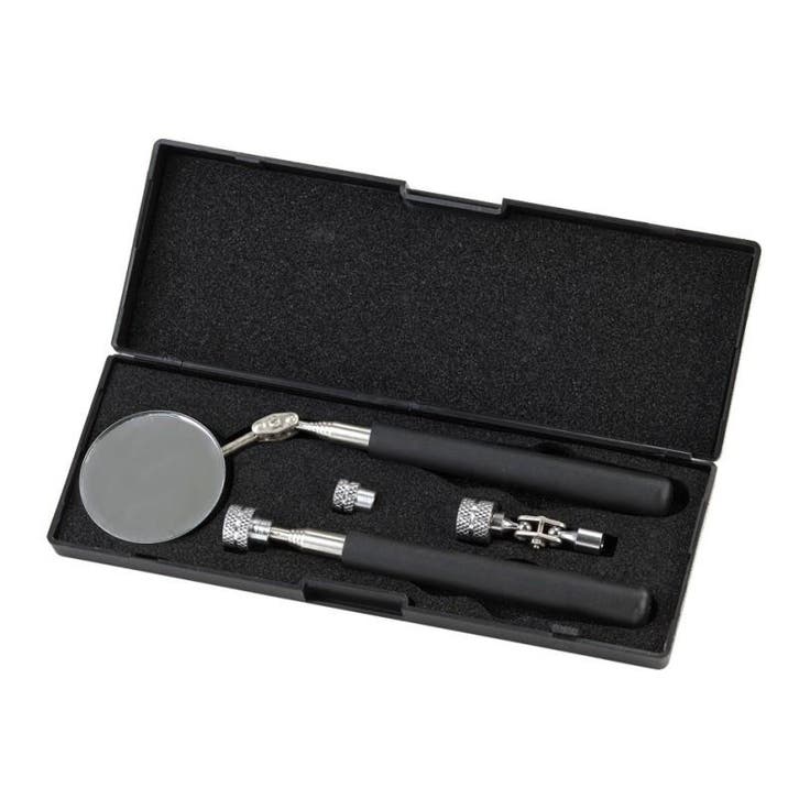 Telescopische Pick-Up Tool /  spiegel set, Doe-het-zelf en Verbouw, Gereedschapskisten, Ophalen of Verzenden