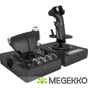 Logitech-G X56 H.O.T.A.S. Zwart, Computers en Software, Verzenden, Nieuw