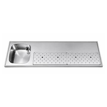 RVS / Inox spoeltapblad ST-BB200-1, Ophalen of Verzenden