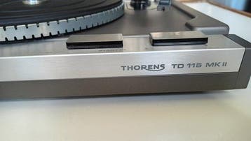 Thorens - TD 115 MK II Platenspeler, Nieuw