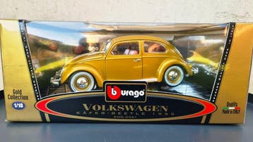 Bburago 1:18 - Modelauto - Volkswagen Käfer Beetle 1955, Nieuw