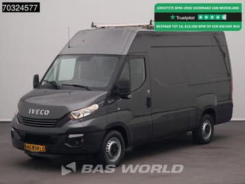 Iveco Daily 35S16 Automaat L2H2 3,5t Trekhaak Werkplaatsinri, Automaat, Stof, Gebruikt, Euro 6