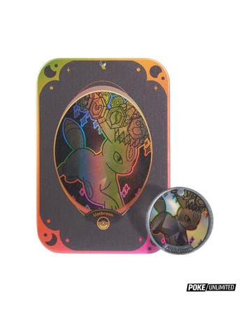 Pokemon Umbreon Terastal Gathering Metal Storage Tin - Leeg, Verzenden, Nieuw