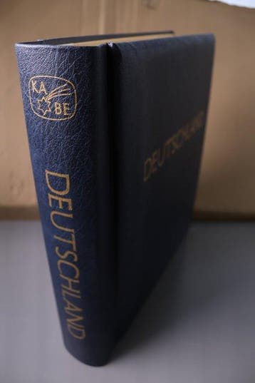 Duitsland, Bondsrepubliek 1975/1997 - Leeg KABE luxe, Gestempeld