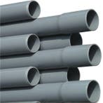 Pvc drukbuis met lijmmof, Kiwa, 50 x 2,0 mm, 7,5 b, Doe-het-zelf en Verbouw, Buizen en Afvoer, Verzenden, Nieuw