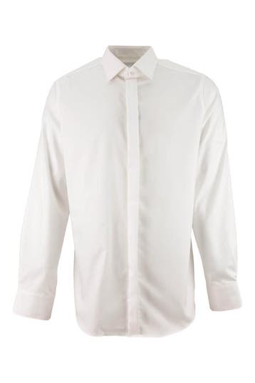 Recall Overhemd in maat 43 Wit, Kleding | Heren, Verzenden, Zo goed als nieuw, Wit, Recall