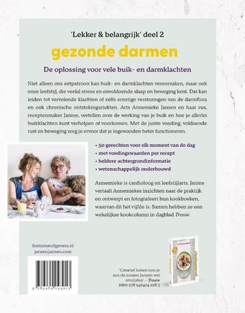 Gezonde darmen / Lekker & belangrijk / 2 9789464043013, Boeken, Verzenden, Zo goed als nieuw, Annemieke Jansen