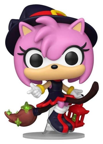 Sonic the Hedgehog POP! Games Vinyl Figure Amy on Broom 9 cm, Verzamelen, Ophalen of Verzenden, Nieuw