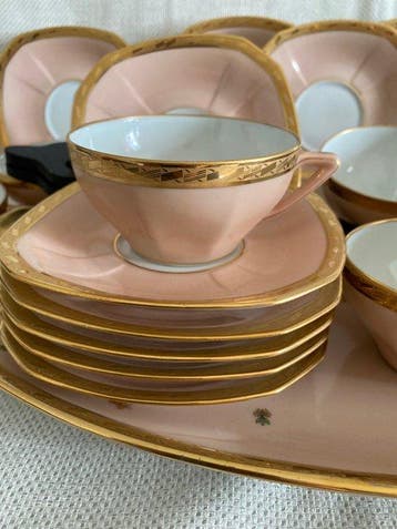 Limoges - Koffieservies (24) - Porselein