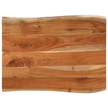 Bureau tafelblad acaciahout | 34% Korting, 50 tot 100 cm, Landelijk, natuurlijk, Zo goed als nieuw, Tafelblad