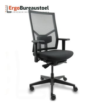 Ergonomische NPR Netwave | NPR-1813 | 10 jaar garantie, Huis en Inrichting, Bureaustoelen, Verzenden, Zwart, Nieuw, Bureaustoel