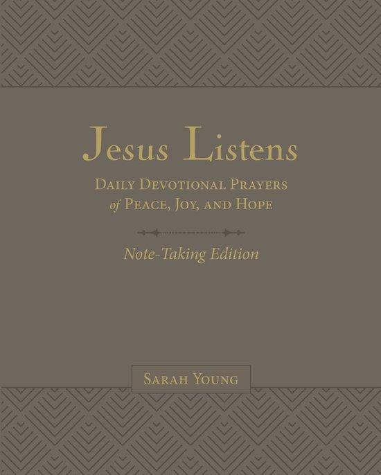 Jesus Listens Note-Taking Edition, Leathersoft, Gray, with, Boeken, Taal | Engels, Zo goed als nieuw, Verzenden