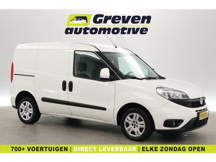 Fiat Doblò 1.6 MJ | 105PK | Airco | Navigatie |, Auto's, Bestelauto's, Handgeschakeld, Diesel, Wit, Euro 5, Fiat