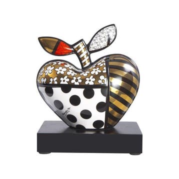 Romero Britto (1963) - Golden Big Apple