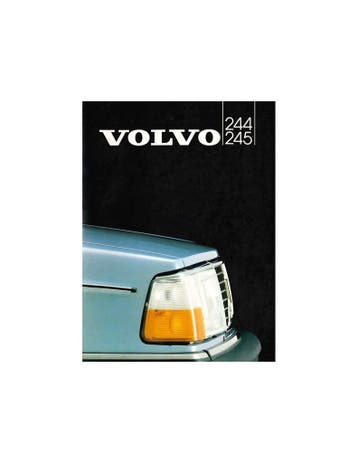 1982 VOLVO 244 245 BROCHURE NEDERLANDS, Nieuw, Volvo, Author