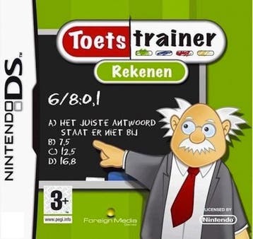 Toets Trainer Rekenen (DS Games), Spelcomputers en Games, Games | Nintendo DS, Ophalen of Verzenden, Zo goed als nieuw
