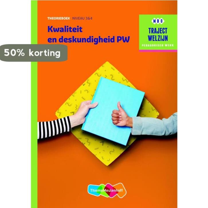 Kwaliteit en deskundigheid PW / niveau 3/4 / Theorieboek /, Boeken, Schoolboeken, Gelezen, Verzenden