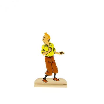 Kuifje Metalen Beeldje Het Geheim van de Eenhoorn 6 cm, Ophalen of Verzenden, Nieuw