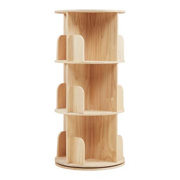 Kinderboekenkast Chasek 95xØ44 cm naturel [en.casa], Kinderen en Baby's, Verzenden, Nieuw