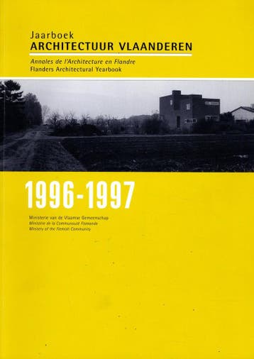 Jaarboek Architectuur Vlaanderen -1996/1997 - Annales de, Verzenden, Zo goed als nieuw, Luc Martens