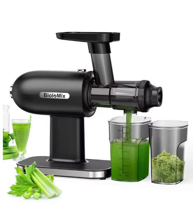 Slow Juicer – Cold Press Sapcentrifuge met Reverse, Witgoed en Apparatuur, Juicers, Nieuw, Verzenden
