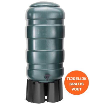 Regenton 250 liter groen Anzar XL, Tuin en Terras, Nieuw