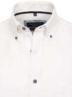 Casa Moda Wit Linnen Overhemd Button Down Boord, Verzenden, Nieuw, Wit