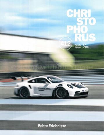 2024 PORSCHE CHRISTOPHORUS MAGAZINE 412 DUITS, Nieuw, Porsche, Author