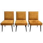 Cartel Living Todd - Eetkamerstoelen Set Van 3 - Ongebruikt, Ophalen of Verzenden, Zo goed als nieuw, Drie
