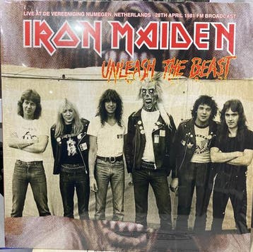 LP gebruikt - Iron Maiden (sealed) - Unleash The Beast, Verzenden, Zo goed als nieuw, Overige formaten