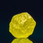 FANCY Canary Yellow Diamond • GEEN VEILINGRESERVE • Unieke