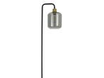 GAMMA Lusso - Vloerlamp - Mat zwart met rookglas - 150x28 cm, Verzenden, Zo goed als nieuw