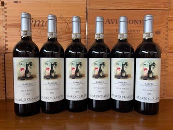 2022 Claudio Alario Riva Rocca - Barolo DOCG - 6 Fles, Nieuw
