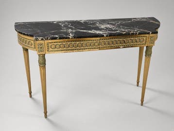 Wandtafel - Italiaanse neoclassicistische verguldhout- en