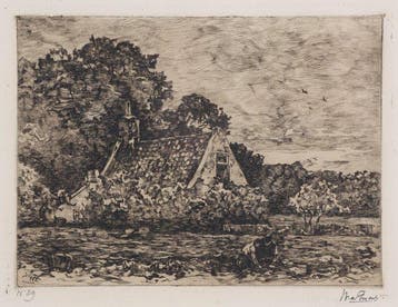 Willem de Zwart (1862-1931) - Huisje, Antiek en Kunst