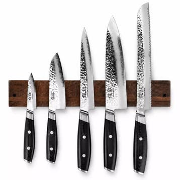 Yaxell Tsuchimon Messenset – 6-delig – Magnetische Walno, Ophalen of Verzenden, Nieuw, Hout