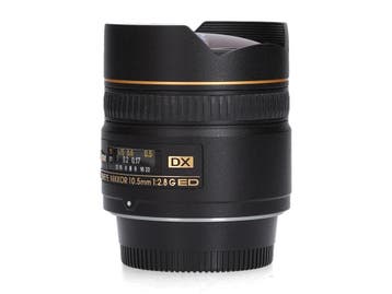Nikon AF DX 10.5mm f/2.8 G ED Fisheye - Fisheye, Audio, Tv en Foto, Fotografie | Lenzen en Objectieven, Ophalen of Verzenden, Zo goed als nieuw