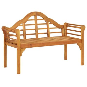 Tuinbankje Hout - Rustiek Design | Laatste Stuk!, Ophalen of Verzenden, Zo goed als nieuw, Hout