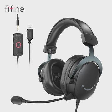 FIFINE H9 Gaming Headset: 7.1 Surround Sound, USB & 3.5mm Ja, Antiek en Kunst, Verzenden