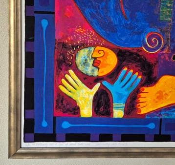 Clemens Briels Original Signed Silkscreen | Limited Edition, Antiek en Kunst, Personages en Fantasiefiguren, Ophalen of Verzenden
