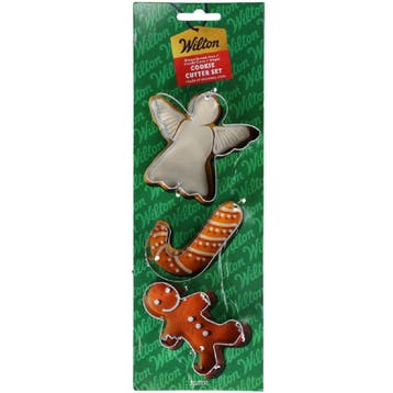 Wilton Uitsteker Ginger Man / Zuurstok / Engel Set/3**, Verzenden, Nieuw