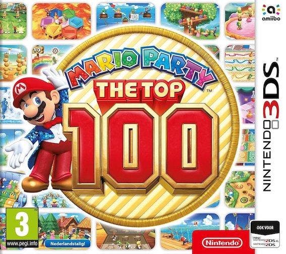 Mario Party the Top 100 (Buitenlands Doosje) (3DS Games), Spelcomputers en Games, Games | Nintendo 2DS en 3DS, Zo goed als nieuw