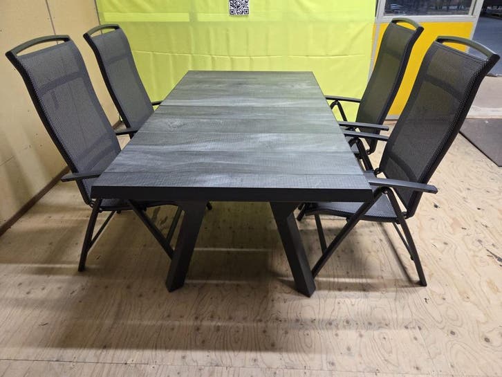 Tuinset goedkoop – diningset tuin – korting tot 60%, Tuin en Terras, Tuinsets en Loungesets, Tuinset, Zo goed als nieuw, Ophalen of Verzenden