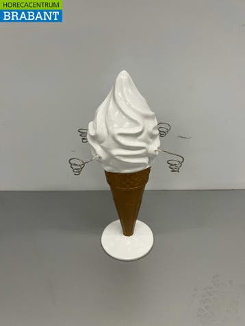 HCB Polyester ijshoorntje Softijs Hoorntje 34 cm Reclame, Ophalen of Verzenden, Nieuw in verpakking